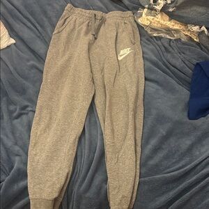 Nike Kids Heather Gray Sweatpants